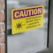 Signmission Radiation & Laser Sign, 3.5 in H x 5 in W, Vinyl Decal, Rectangle OS-2PACK-CR-D-35-L-10146 - alternate 6